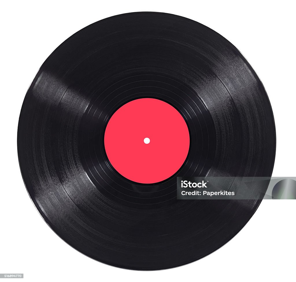 Vynil vinile record riprodurre la musica vintage - Foto stock royalty-free di Disco - Audio analogico