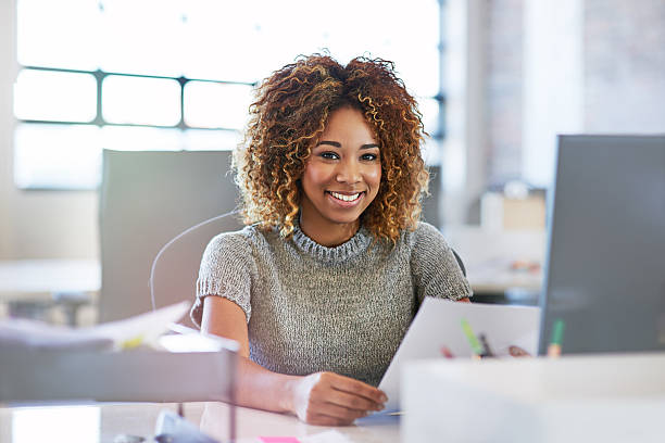istock Making hard copies of her emails 516895856