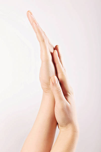 istock beautiful woman hands caressing 516896688
