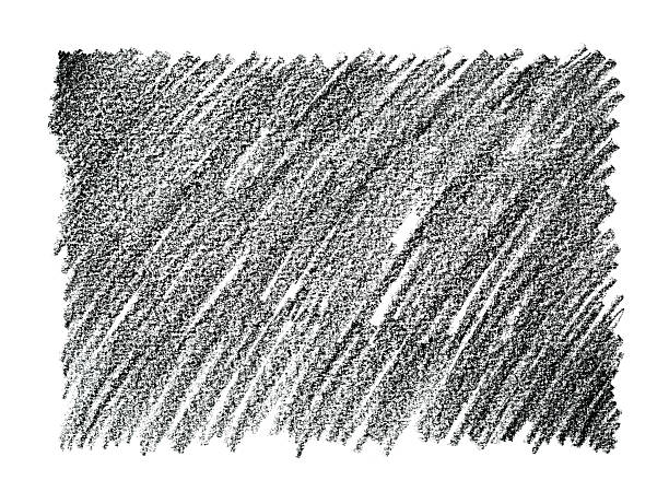 목탄색 연필화 추상적 배경 - black pencil stock illustrations