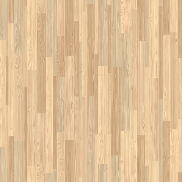 illustrazioni stock, clip art, cartoni animati e icone di tendenza di luce righe in legno parquet senza soluzione di continuità mosaico di piastrelle - hardwood floor