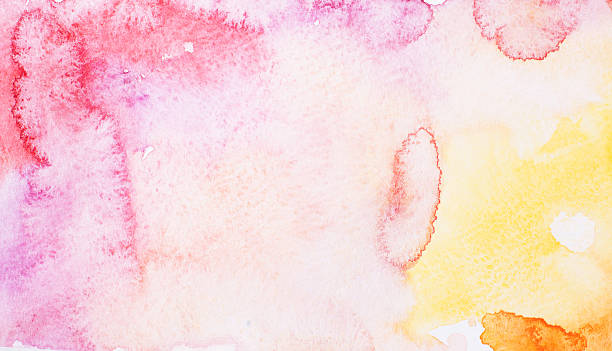 istock Abstract colorful hand draw watercolor aquarelle background. 516909197