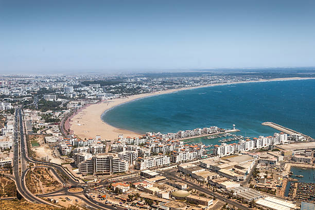 istock City view of Agadir, Morocco 516909355