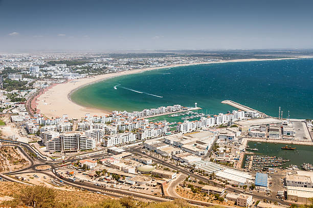istock City view of Agadir, Morocco 516910693