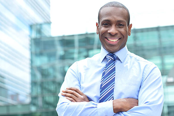 istock Smiling male executive outdoor 516911977