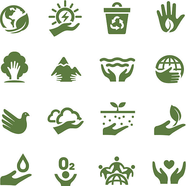 Eco Icons - Acme Series View All: stratosphere stock illustrations