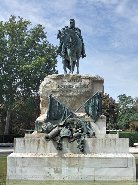 istock Statue of General Martinez Campos.  El Retiro. Madrid. 516914079
