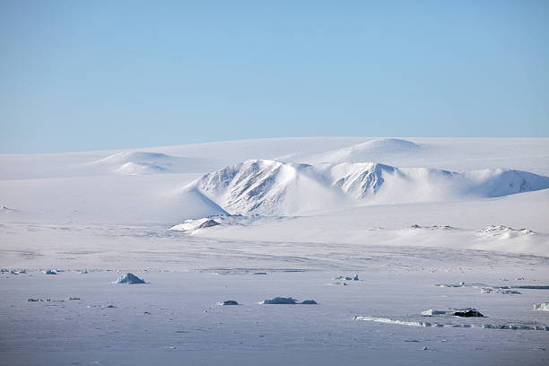 istock Severnaya Zemlya (Northern Land) aerial view 516920910