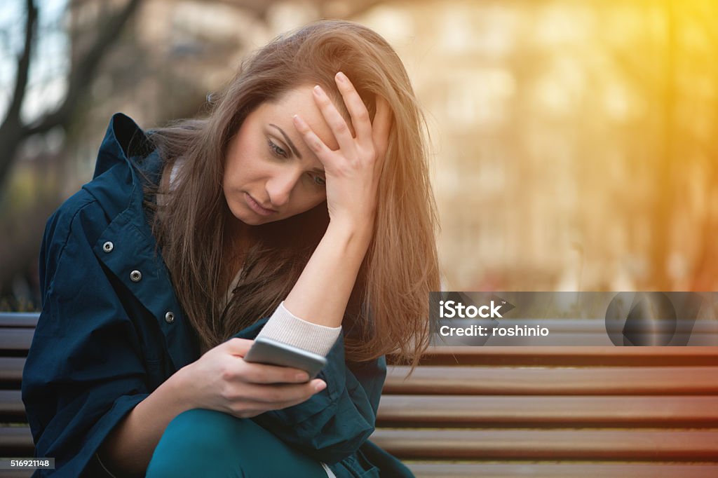 Bad news over the phone People Stock Photo