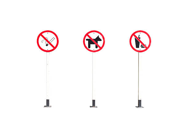 istock no smoking Sign No Dogs or No Pets Allowed 516923550
