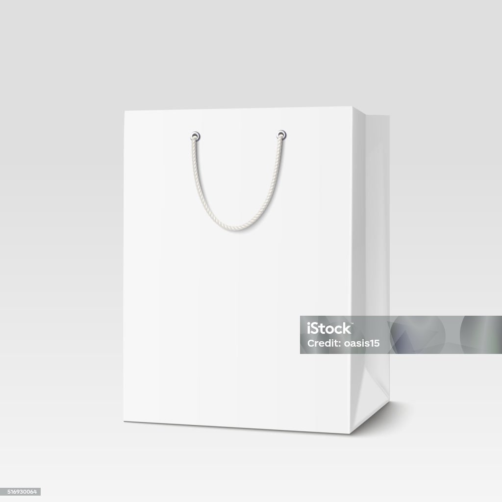 Boutiques sac en papier - clipart vectoriel de Sac libre de droits