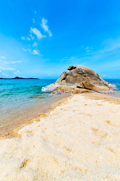 istock asia   white  beach    rocks  south china sea kho samui 516945945