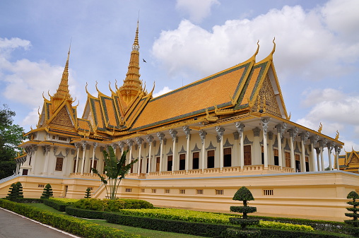 View of Cambodian Royal palace