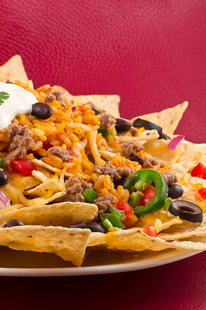 istock Nachos with Rice and Sour Cream 516948325