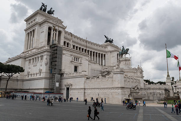 istock Victor Emmanuel II Monument. Scenes from Rome at Easter 516950858