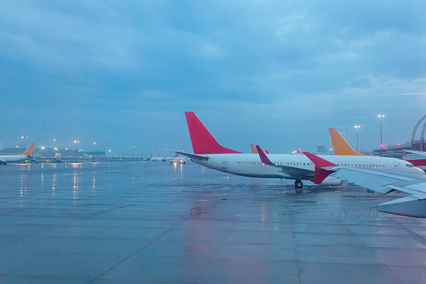 Morning at Airport in Istanbul