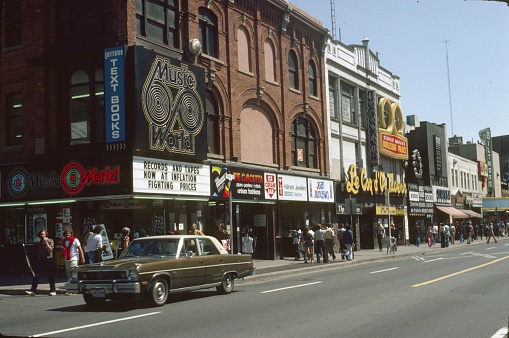 Toronto, Canada, June 14, 1978. The famous \