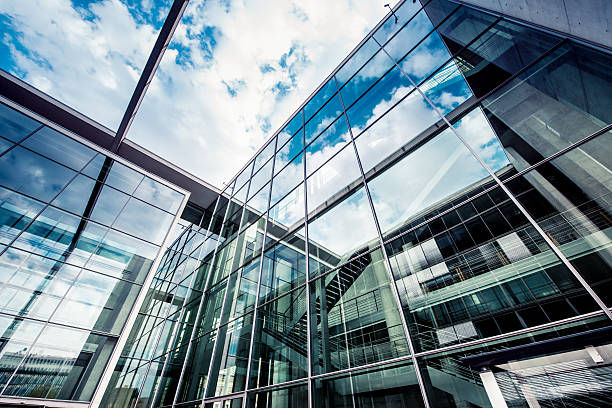istock Office skysrapers in the sun 516976326