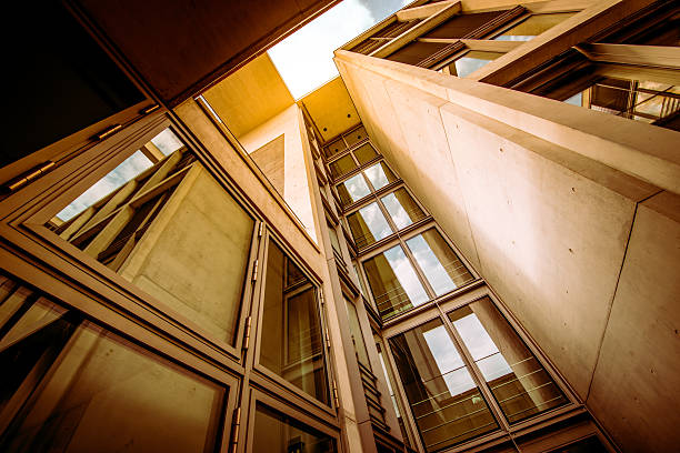 istock Office skysrapers in the sun 516976450