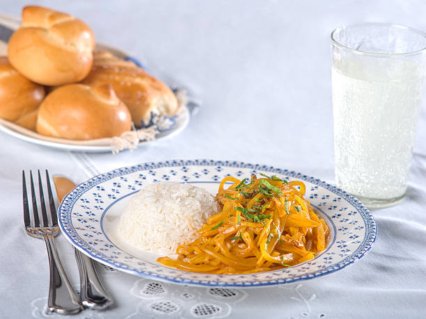 istock Olluquitos con Charqui, typical Peruvian Potato Dish 516979502