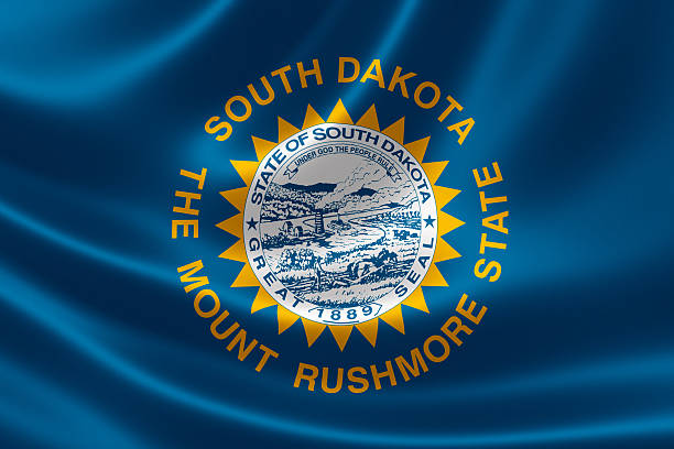 サウスダコタ州旗 - south dakota ストックフォトと画像