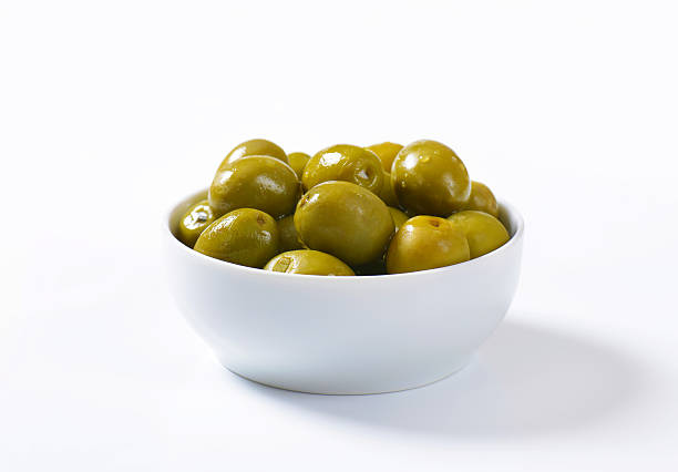 istock Brine-cured green olives 516984365
