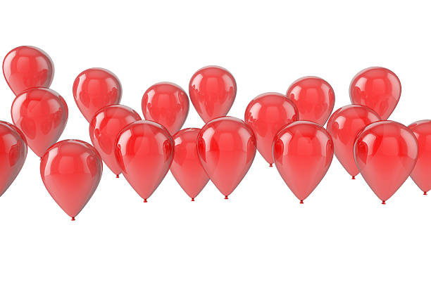 istock Collection of Balloons isolated on white 516985493