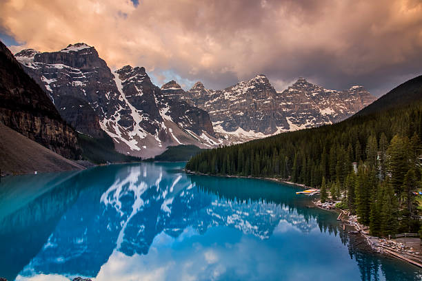 istock Moraine Lake scenery, Banff National Park 517010732
