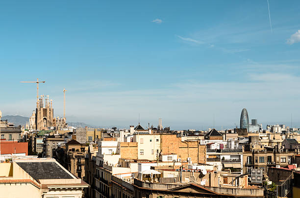 istock Cityscape of Barcelona, Spain 517011412