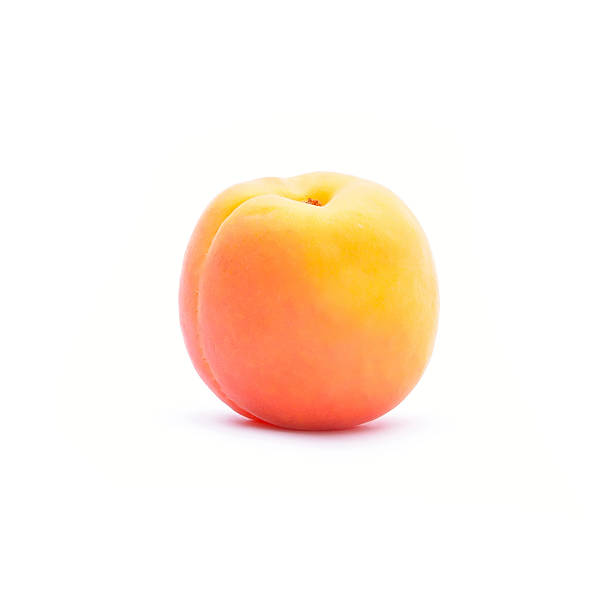 свежие apricots изолирован на белом - apricot portion antioxidant fruit стоковые фото и изображения
