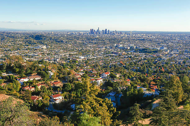 istock Downtown Los Angeles from Griffith Park 517014832