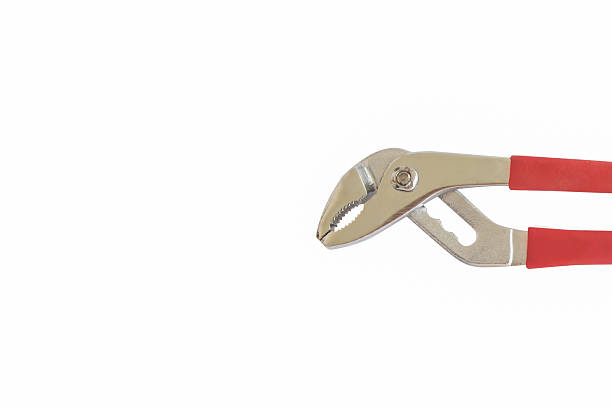 istock Pair of steel mole grips 517014971