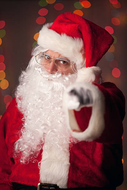 istock Mad Santa Claus Pointing 517015651