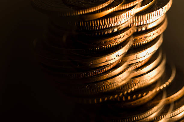 istock Double Exposure of Coins 517016272