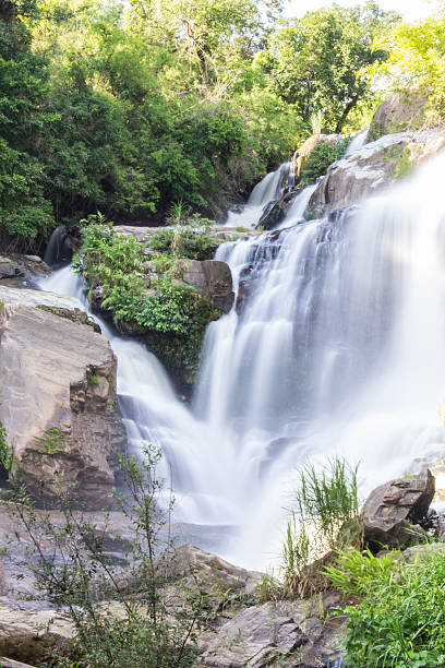 istock Mae Klang Waterfall in Chiang Mai Province, Doi Inthanon Thailand 517016627