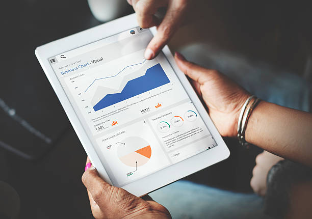 istock Business Chart Report Statistic Palnning Analysis Concept 517017540