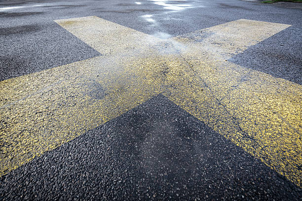 istock road marking on an airstrip background 517018961
