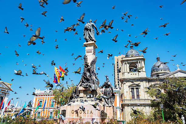 istock Plaza Murillo in La Paz 517020081