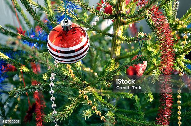 Christmas Tree Decorations Stock Photo - Download Image Now - Celebration, Christmas, Christmas Cracker