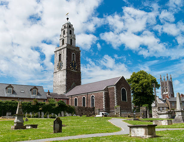 Ancient abandoned church and cemetery in Cork County Ireland