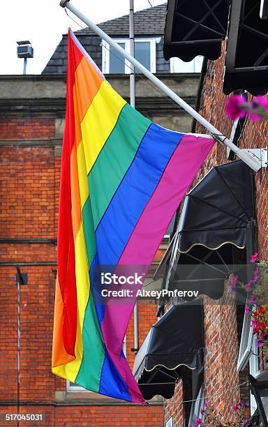 Rainbow Flag Stock Photo - Download Image Now - Blue, Bright, Brightly Lit