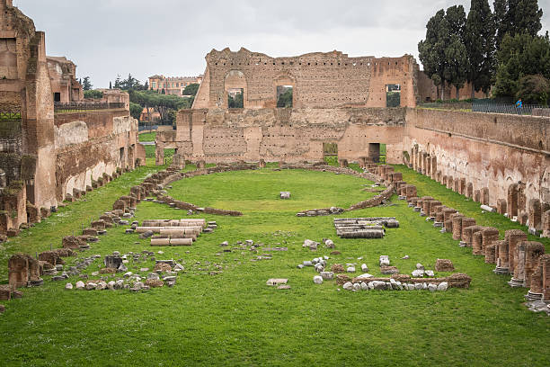 istock Ruins in the Roman Forum.  Scenes from Rome at Easter 517049410