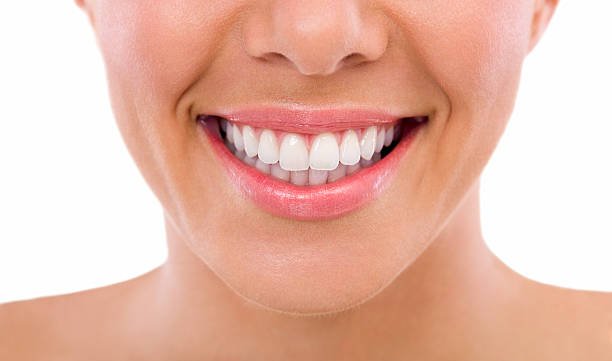 istock Healthy woman teeth 517054573