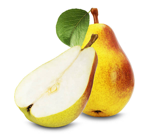 istock tasty pears isolated on the white background 517055033