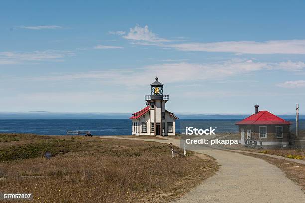 The Lighthouse Of Fort Bragg California Stock Photo - Download Image Now - Fort Bragg, California, Mendocino