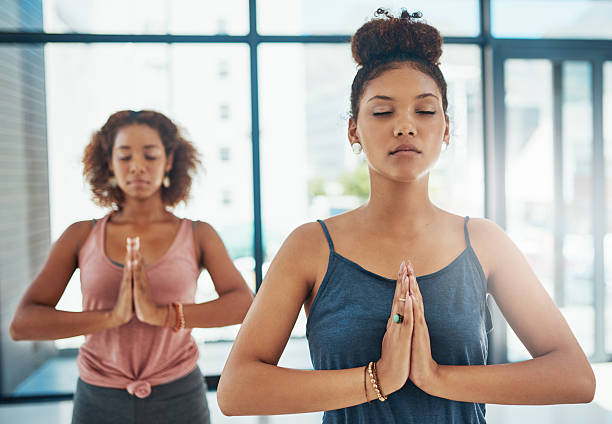 istock Yoga is the practice of quieting the mind 517057808