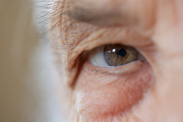 istock Close-up of granny's eye 517058116