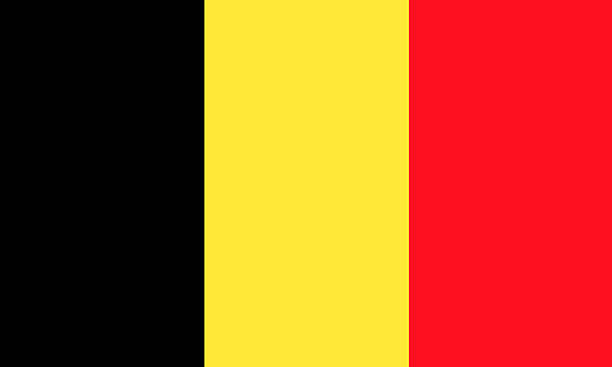 Belgium flag waving