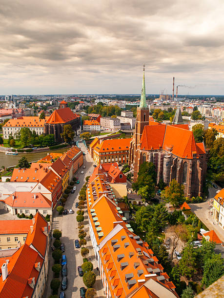 istock Aerial view of Wroclaw 517060145