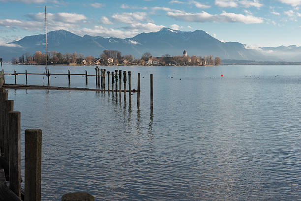 istock Fraueninsel in Lake Chiemsee during sunset 517074798